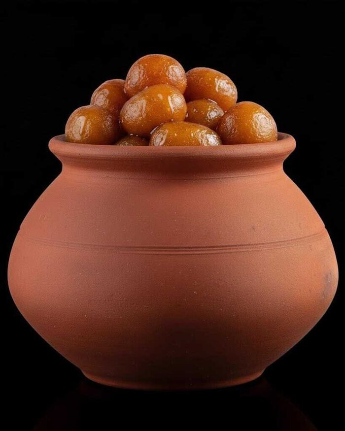 VirsaEkhas Sharaqpuri Gulab Jamun in clay pot
